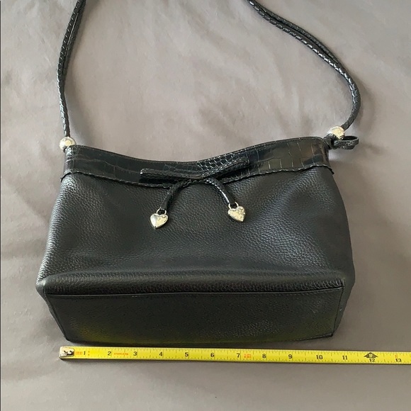 Brighton Darlene black shoulder bag. EUC. - Picture 7 of 8
